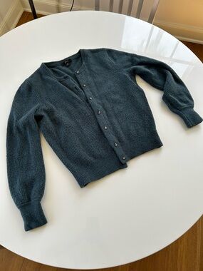 Merino wool/alpaca cardigan